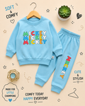 🌈 Mickey Color Pop Kids Winter Sweatshirt & Jogger Set