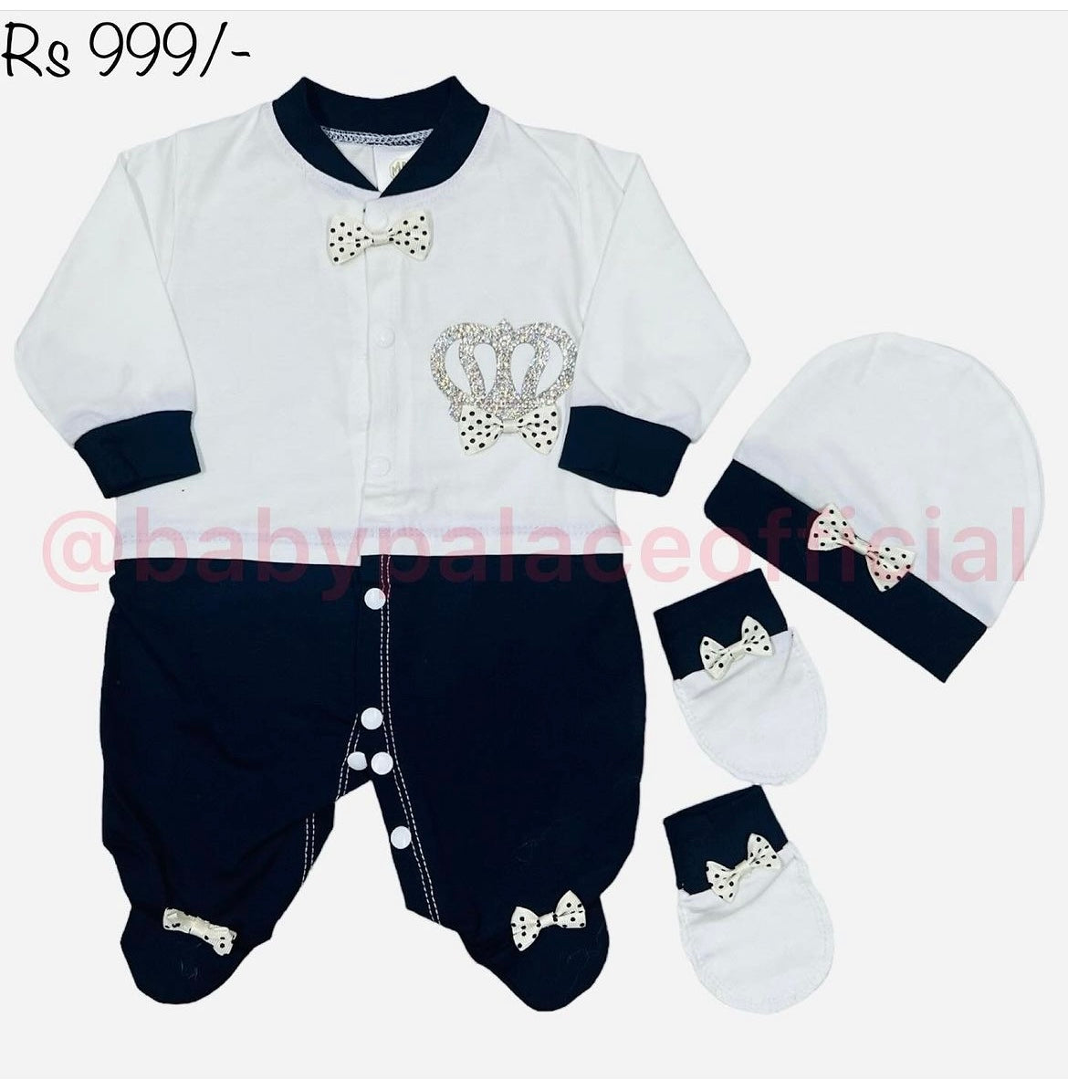 4 piece prince style romper