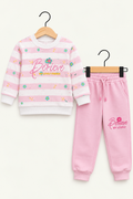 Believe Floral Girls Comfy 2-Piece Tracksuit Set