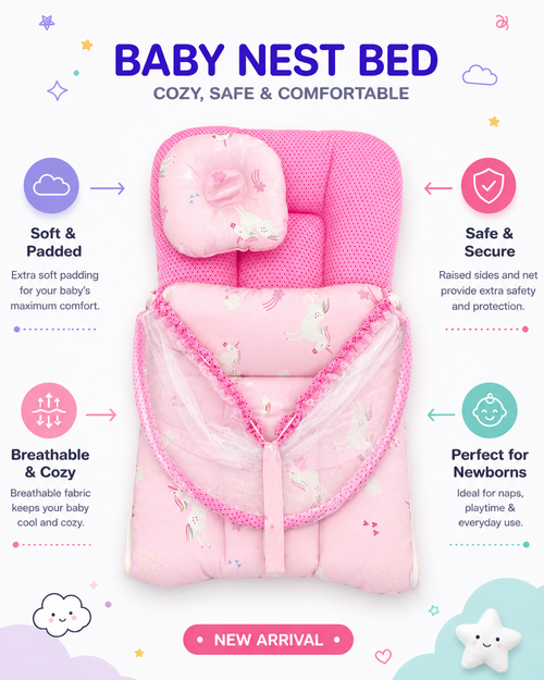 Baby Sleeping Nest with Pillow