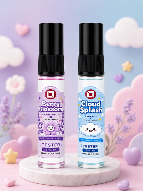 Baby Perfume Tester Set – Berry Blossom & Cloud Splash (2 x 5ml)