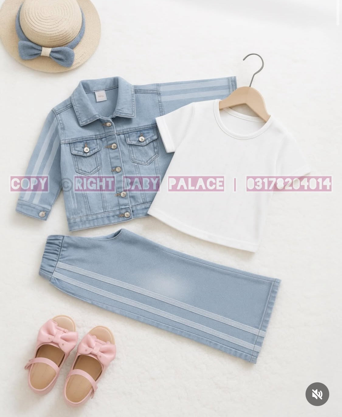 3 piece denim (6-10 years)