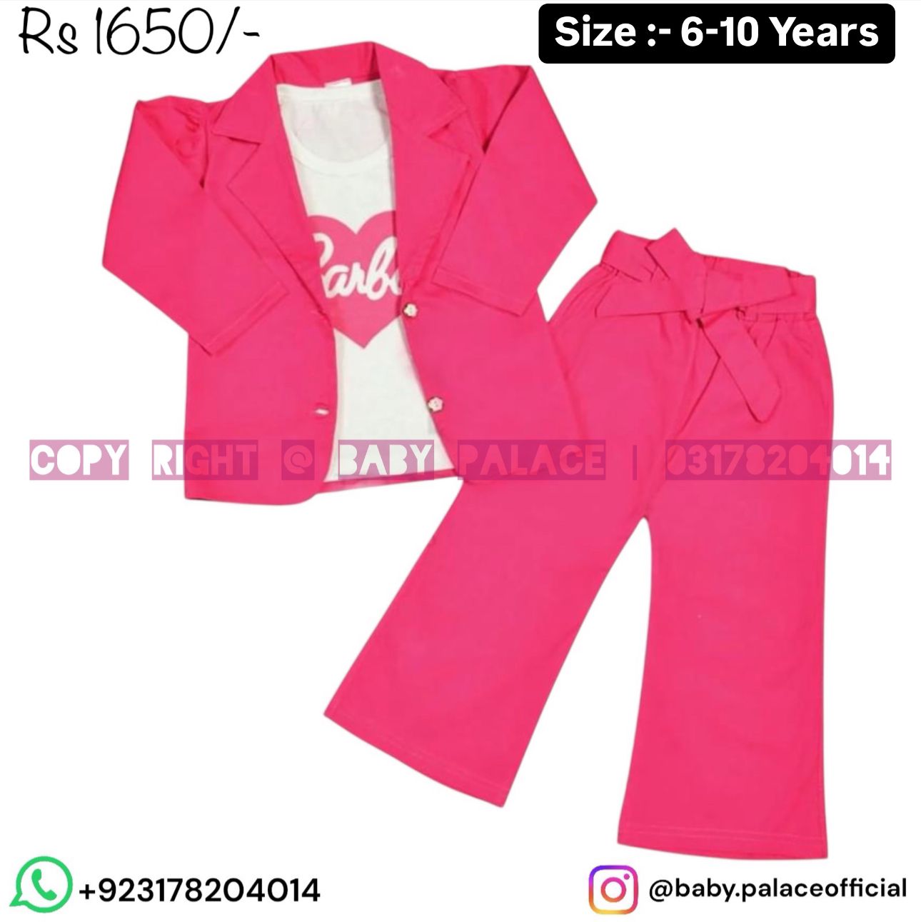 Barbie 3 piece