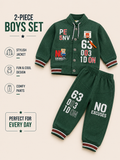 Urban Bear Boys 2-Piece Jacket & Jogger Set
