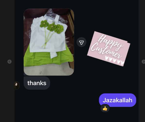 Customer review screenshot