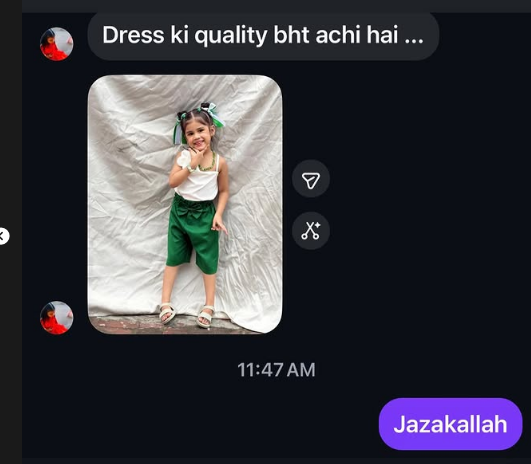 Customer review screenshot