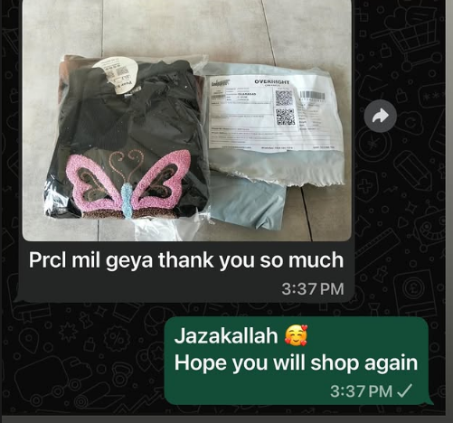 Customer review screenshot