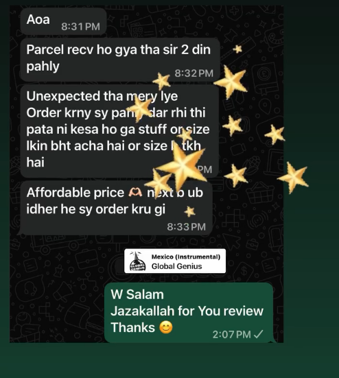 Customer review screenshot