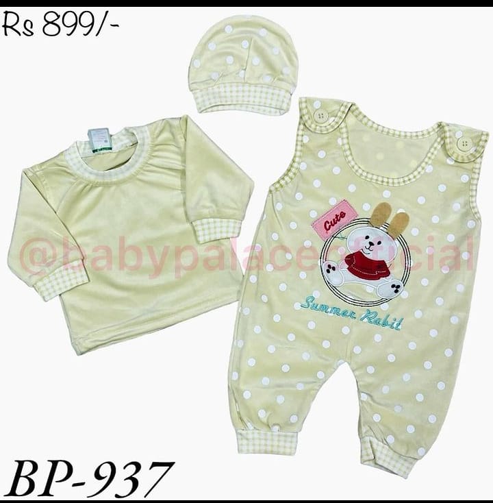 NEW BORN 3 PIECE OUTFIT