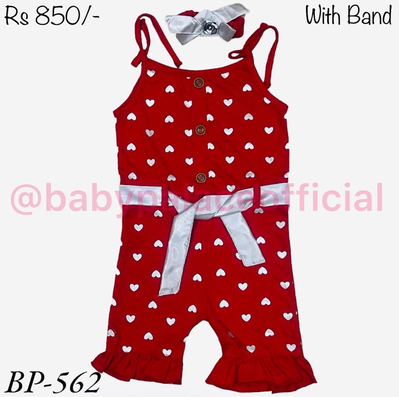 Romper with band