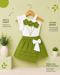Bloom Belle Girls Top & Skirt Set