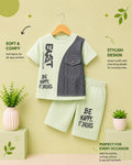 Boys Urban Pocket Co-Ord Set – Graphic T-Shirt & Shorts