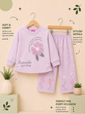 Girls Remember Your Wings Floral Outfit Set