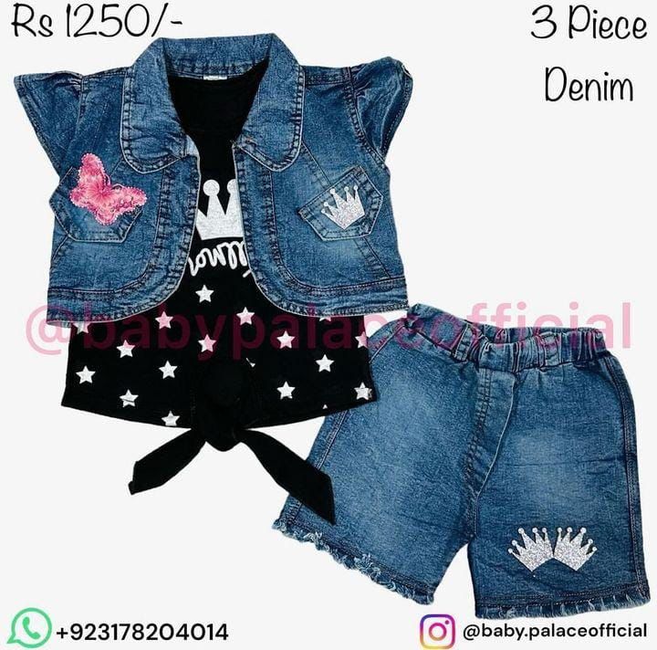 3 piece denim