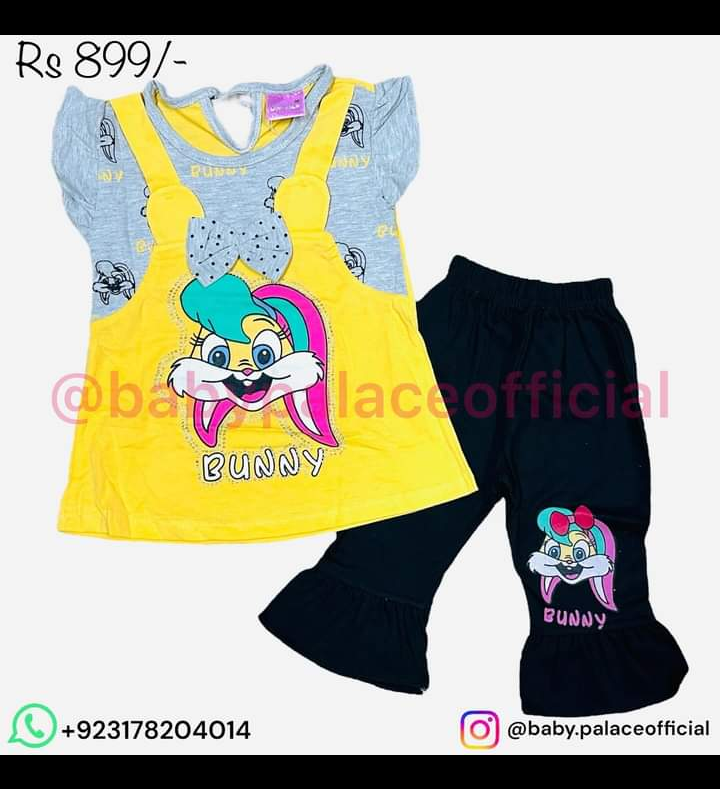 2 piece bunny outfit